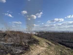 zeci-de-hectare-de-vegetatie-uscata-si-miriste-au-fost-afectate,-ieri,-de-incendii-in-judetul-mures