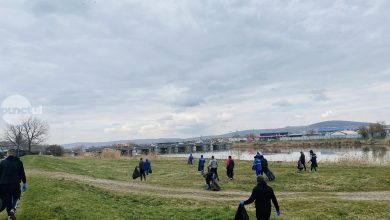ziua-mondiala-a-apei,-marcata-prin-fapte-la-sga-mures:-50-de-saci-de-deseuri-colectati-de-pe-malurile-raului-mures