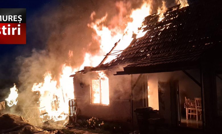 noapte-de-foc-in-mures:-accident-cu-victima-incarcerata-si-doua-incendii-in-doar-cateva-ore!
