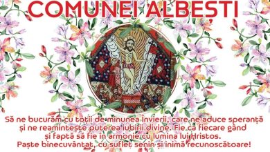primaria-comunei-albesti-va-ureaza-paste-fericit!