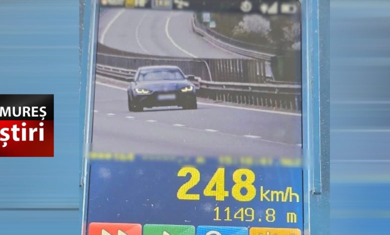 sofer-sanctionat-dupa-ce-a-fost-prins-cu-248-km/h-pe-a3!