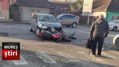 foto.-impact-intre-autoturism-si-motocicleta-in-sangeorgiu-de-mures!