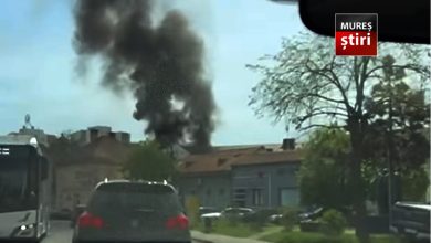 foto.-incendiu-in-desfasurare-pe-arany-janos-din-targu-mures!