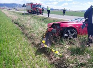 accident-rutier-la-iesire-din-municipiul-gheorgheni-spre-lazarea,-cu-o-persoana-incarcerata