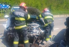 accident-pe-e60,-la-iesirea-din-sighisoara-spre-targu-mures