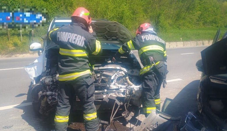 accident-pe-e60,-la-iesirea-din-sighisoara-spre-targu-mures