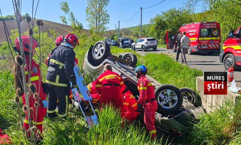 ultima-ora:-accident-grav-in-budiul-mic.-un-autoturism-s-a-rasturnat,-sase-persoane-evaluate-de-medici!