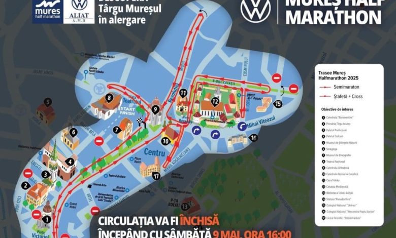 vw-mures-half-marathon,-peste-2000-de-participanti-asteptati-de-organizatori.-restrictii-de-trafic