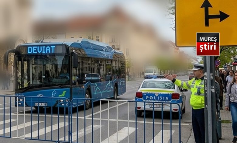 atentie,-calatori!-restrictii-majore-de-trafic-si-rute-de-autobuze-deviate-la-targu-mures!