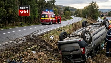 azi-accident-rutier-in-localitatea-mureni.-un-autoturism-s-a-rasturnat-in-sant!