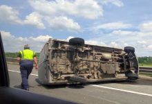 accident-pe-autostrada-a3:-duba-rasturnata-in-zona-turda!