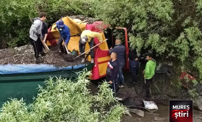 elicopter-de-urgenta-la-targu-mures:-sofer-de-camion,-victima-a-unui-accident-grav-in-bistrita-nasaud!