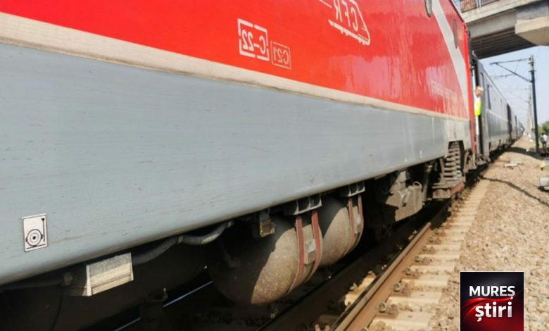 circulatie-blocata:-tren-spre-targu-mures-oprit-dupa-ce-un-copac-s-a-prabusit-peste-o-locomotiva!
