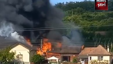 acum:-incendiu-violent-in-desfasurare-la-o-casa-din-giulus,-mures!-video