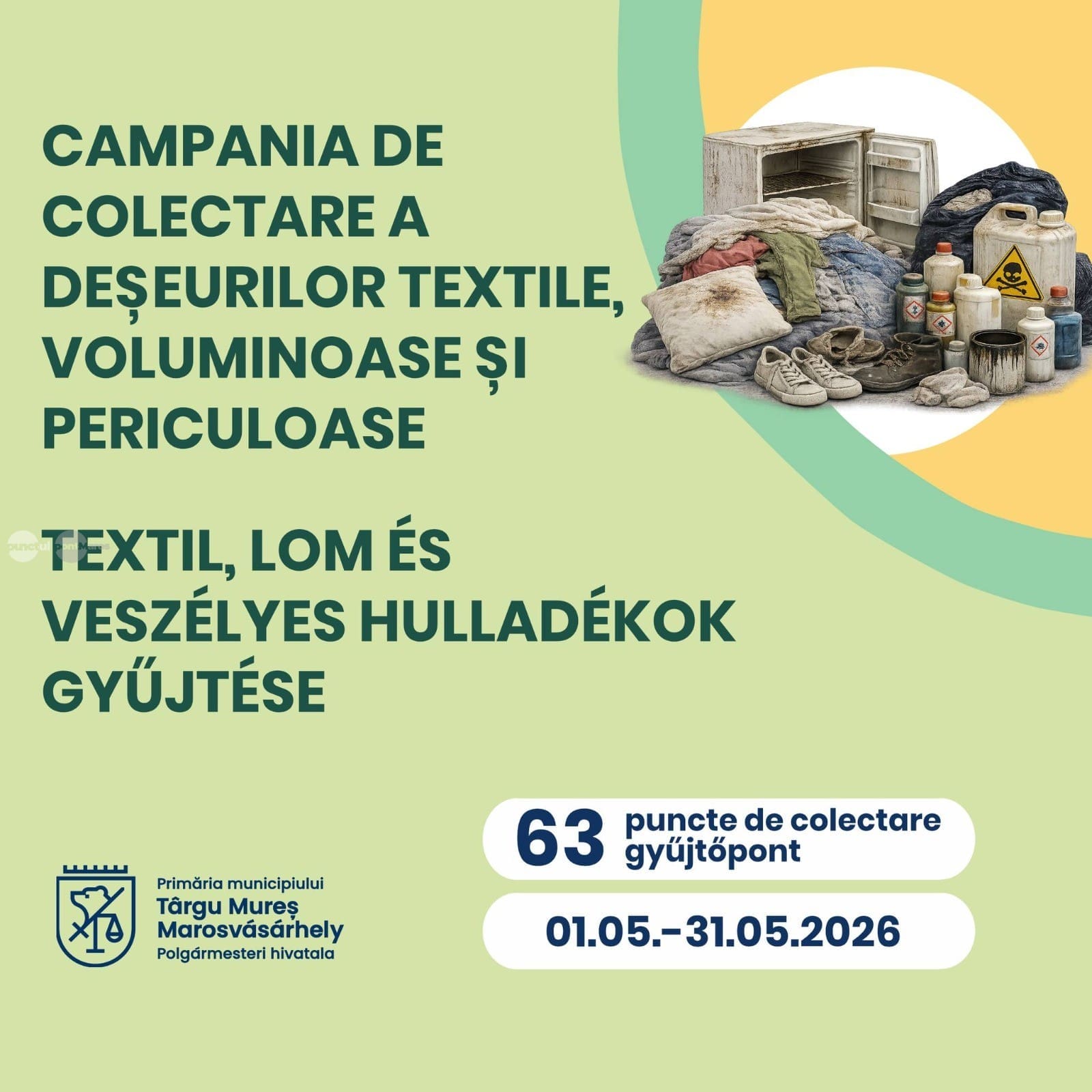 continua-campania-de-colectare-a-deseurilor-voluminoase,-textile-si-periculoase-in-targu-mures!