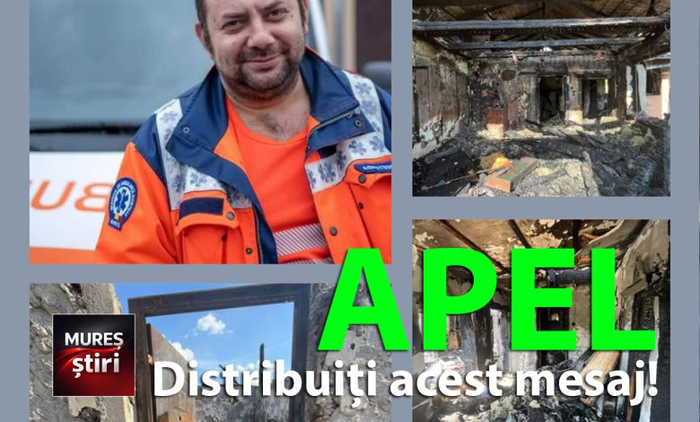 apel-umanitar:-sa-fim-alaturi-de-nicusor-enache,-mureseanul-salvator-care-a-pierdut-totul-intr-un-incendiu-devastator!
