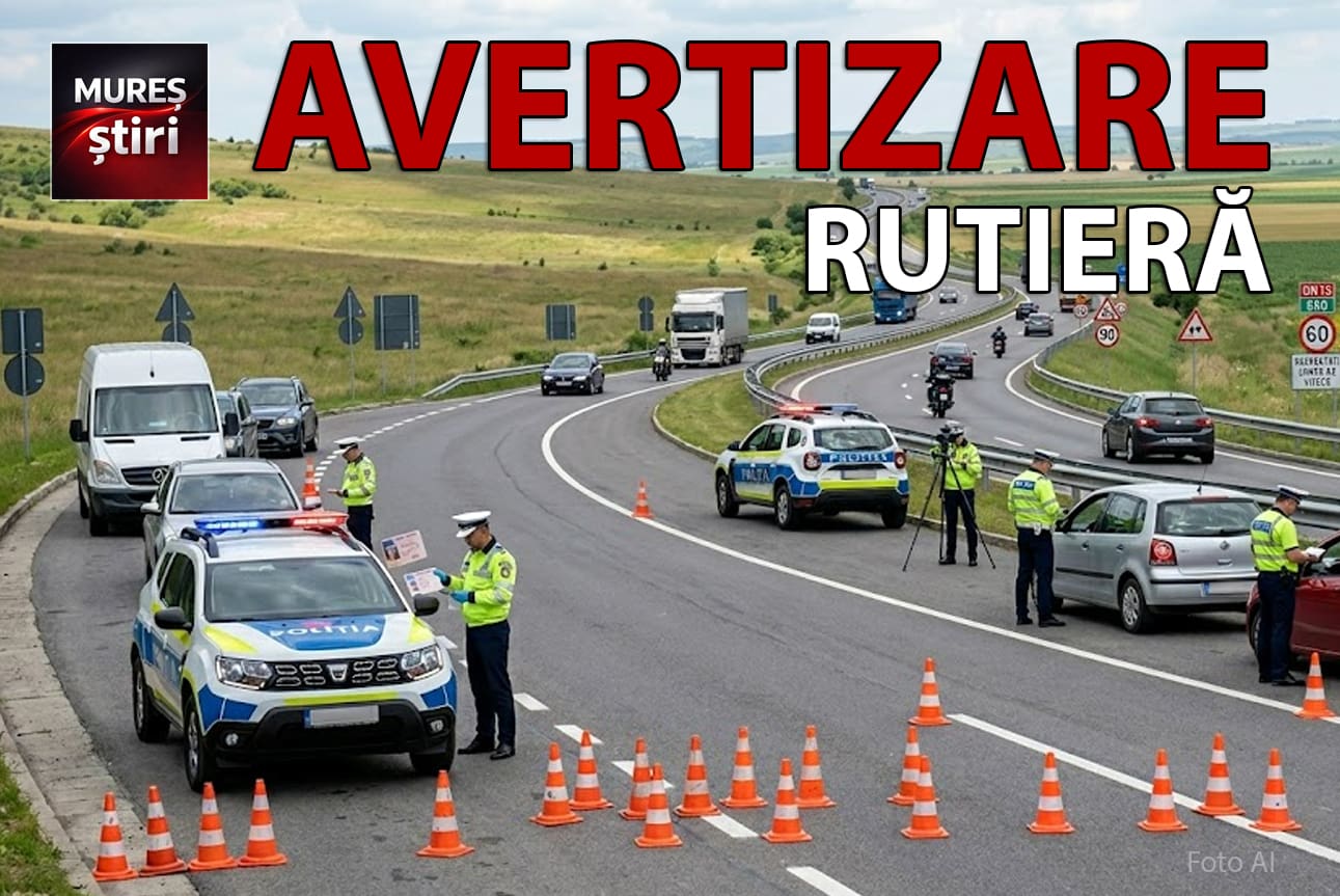 avertizare-rutiera:-actiune-de-amploare-pe-dn-13-–-e60-pentru-combaterea-vitezei-excesive,-in-mures!