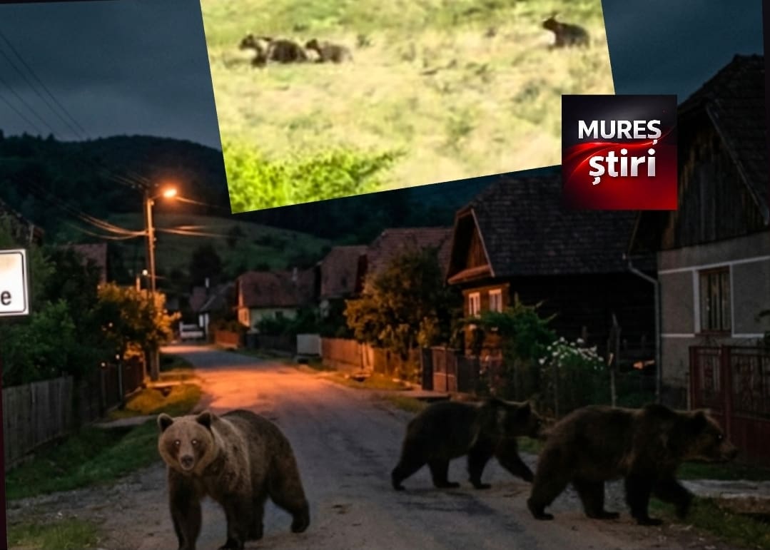 video-|-invazie-de-ursi-in-ernei:-animalele-salbatice-vin-non-stop,-noapte-de-noapte,-in-numar-alarmant!