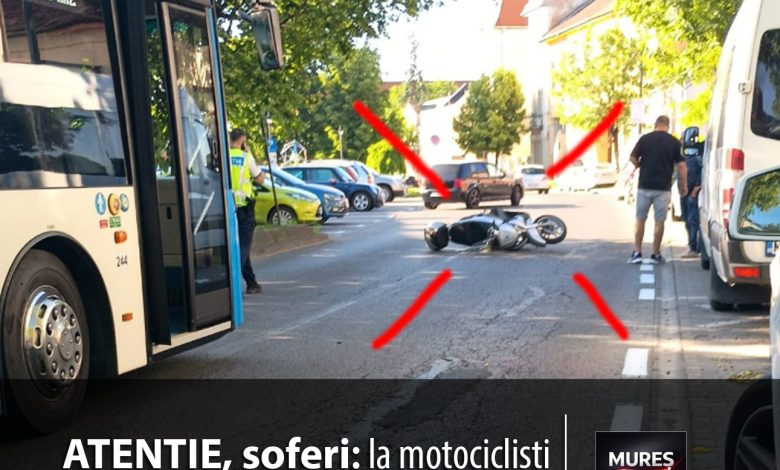 accident-rutier-in-targu-mures-–-atentie-sporita-la-motociclisti-si-biciclisti!