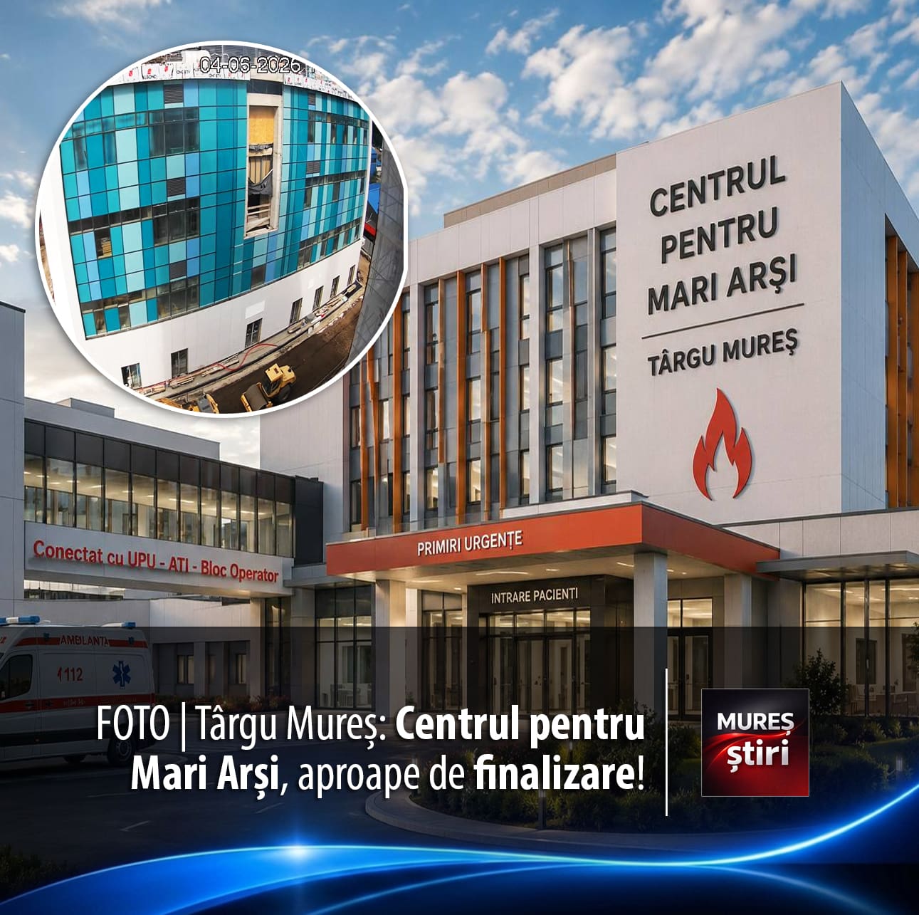 foto-|-targu-mures:-centrul-pentru-mari-arsi,-aproape-de-finalizare!