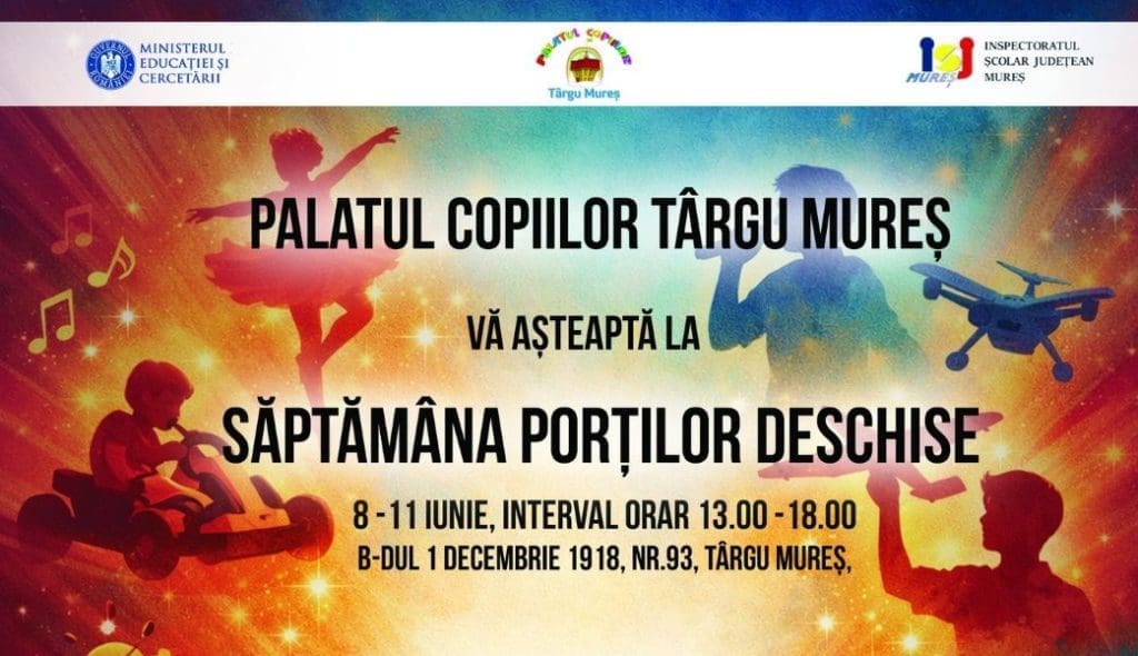 „saptamana-portilor-deschise”-la-palatul-copiilor-din-targu-mures