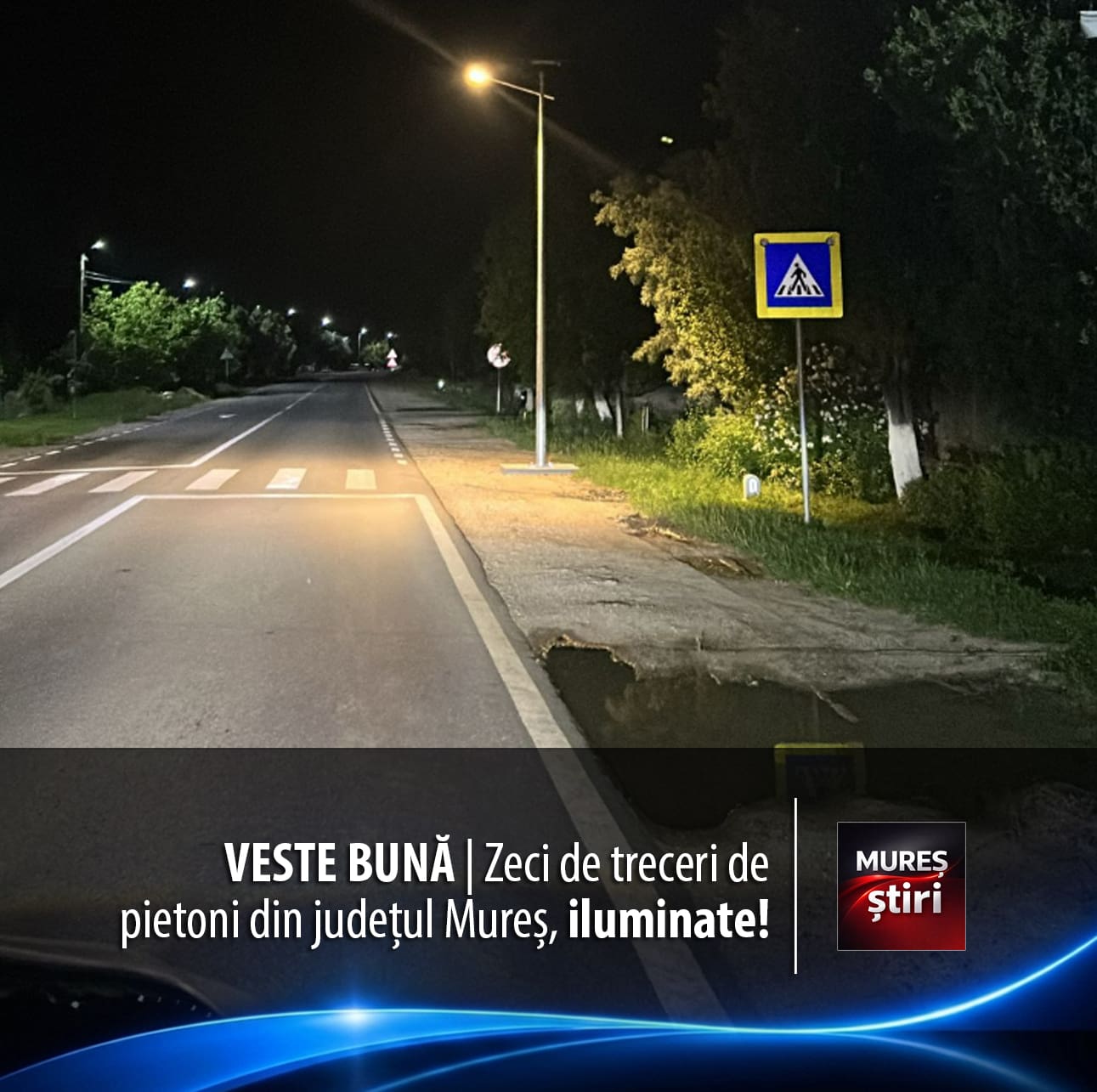 veste-buna-|-zeci-de-treceri-de-pietoni-din-judetul-mures,-iluminate:-siguranta-sporita-pentru-pietoni-si-soferi!