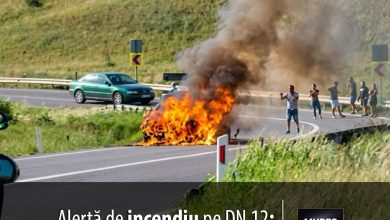 alerta-de-incendiu-pe-dn-12:-autoturism-distrus-complet-in-urma-unui-scurtcircuit-electric,-in-toplita!