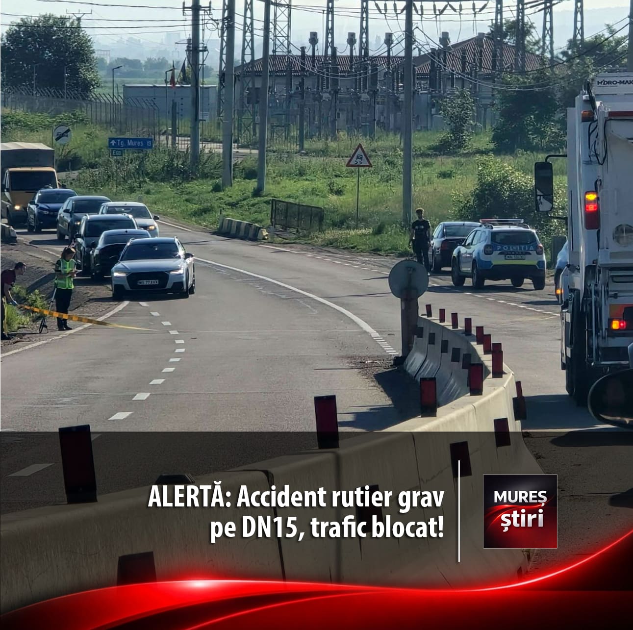 alerta:-accident-rutier-grav-pe-dn15,-intre-localitatile-recea-si-sanpaul!