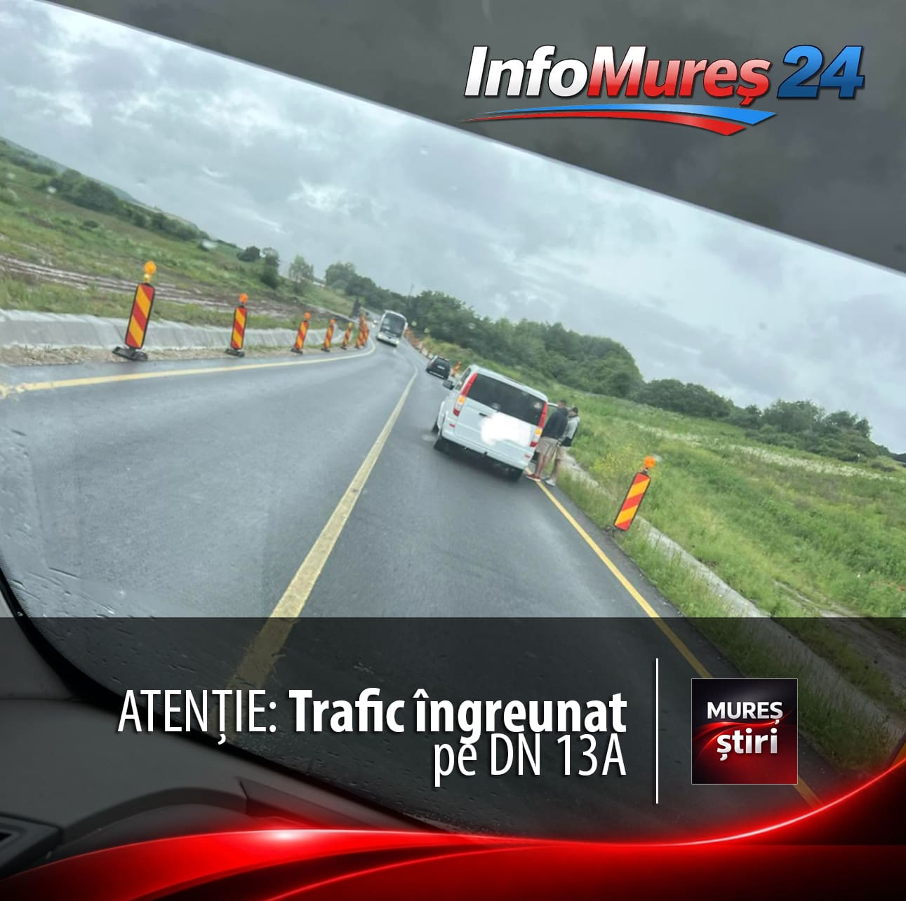 atentie:-trafic-ingreunat-pe-dn-13a,-intre-localitatile-acatari-si-valenii!