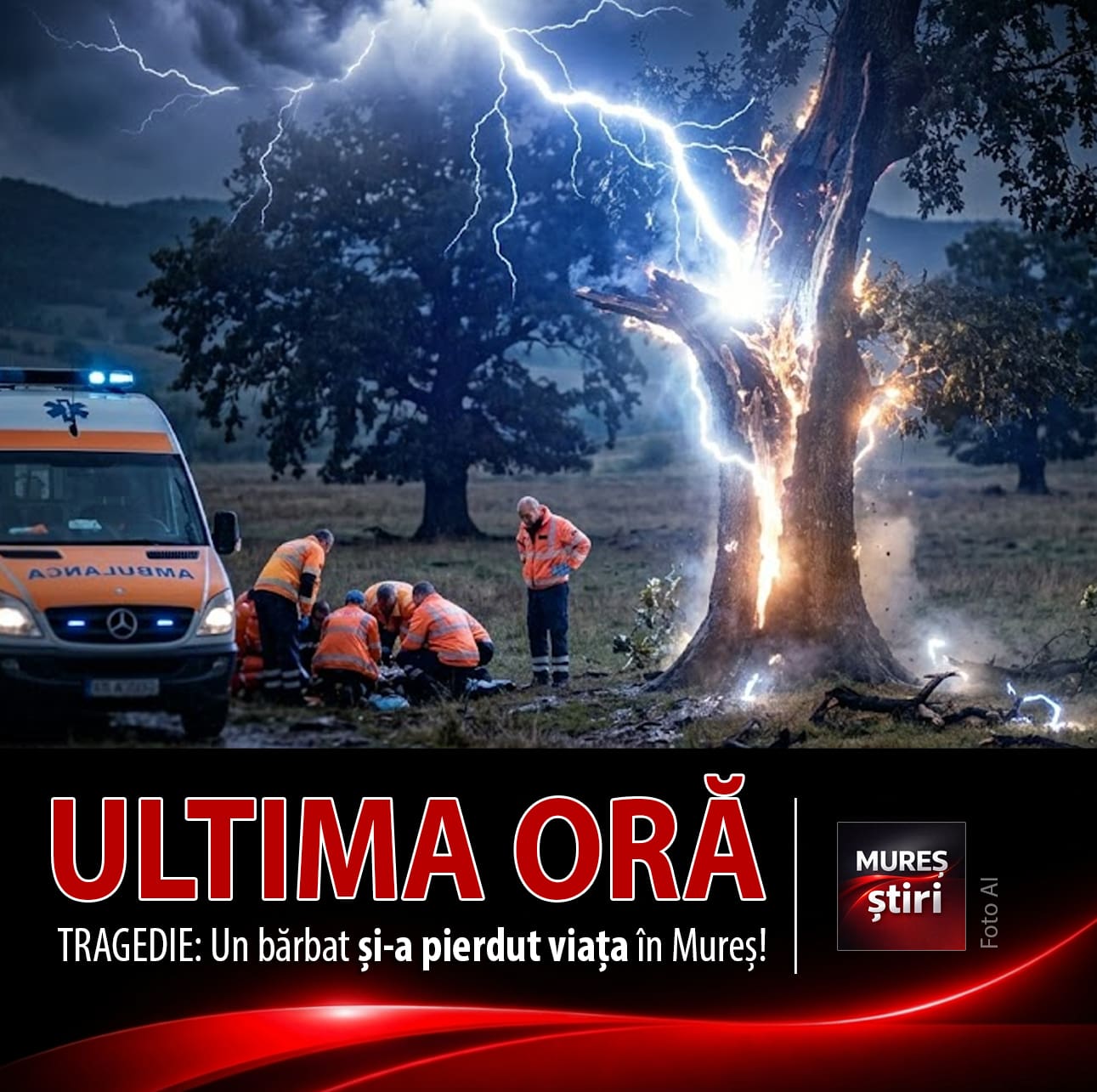 tragedie:-un-barbat-si-a-pierdut-viata-dupa-ce-a-fost-lovit-de-fulger-in-judetul-mures!