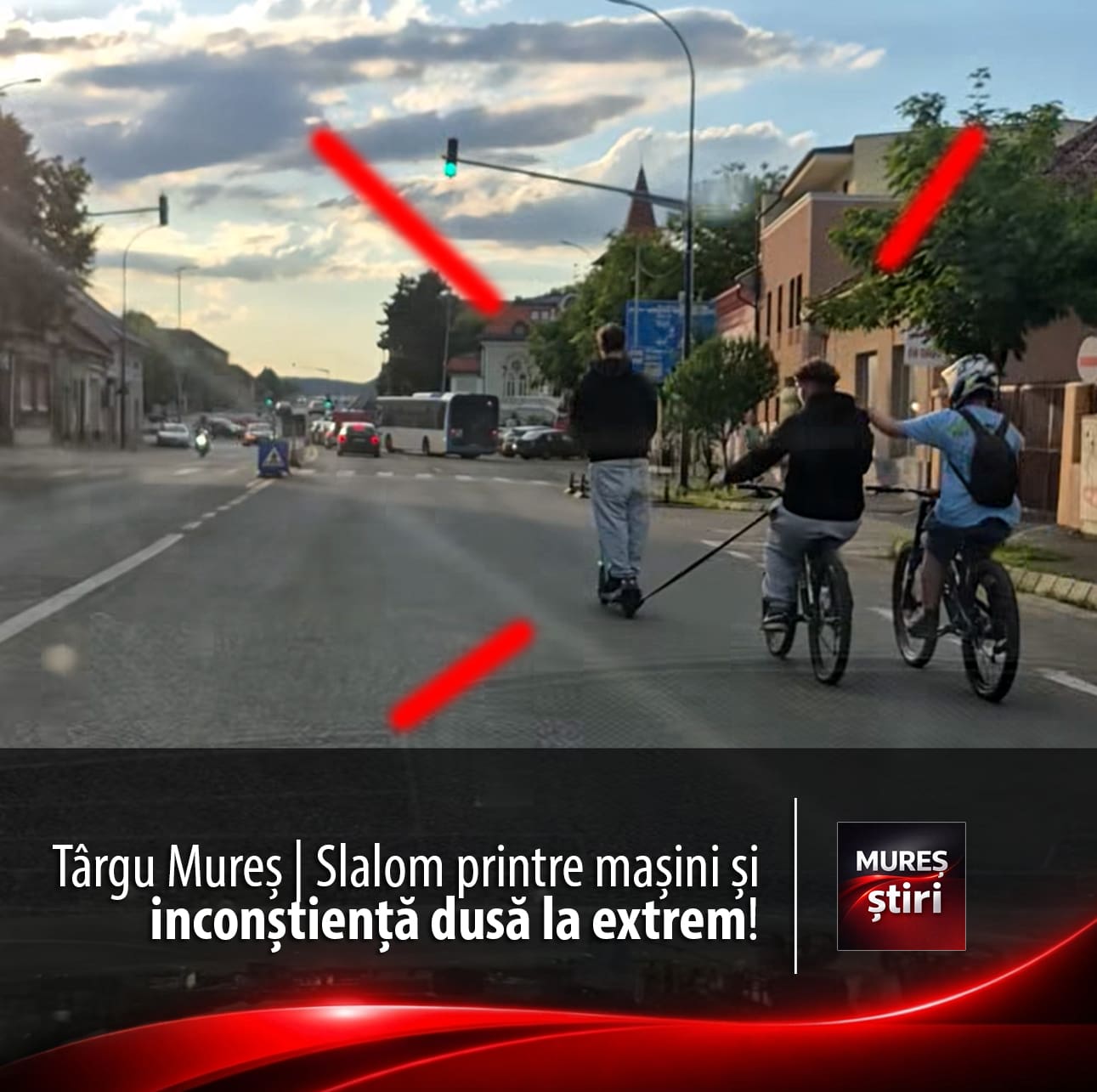 avertisment-grav:-haos-si-inconstienta-pe-strazile-din-targu-mures-–-trotinetele-electrice,-transformate-in-vehicule-ale-mortii!?-video