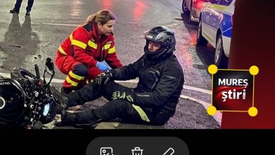 accident-rutier-in-sensul-giratoriu-de-la-balauseri:-impact-intre-un-autoturism-si-o-motocicleta!