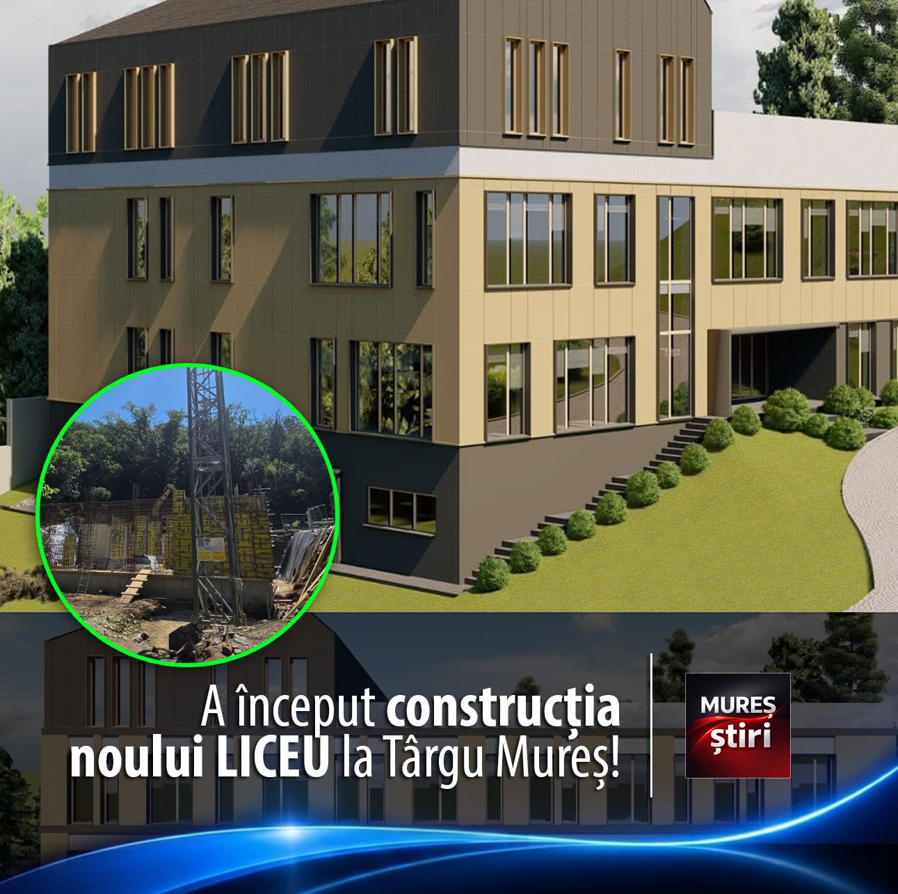 foto-|-liceul-umfst-se-extinde:-o-noua-cladire-moderna-de-2000-mp-pentru-viitoarele-generatii!
