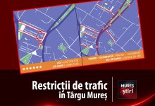 restrictii-de-trafic-in-targu-mures:-modificari-in-zona-centrala-pentru-organizarea-evenimentelor!