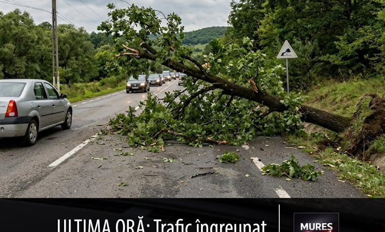 ultima-ora:-trafic-ingreunat-pe-dj142,-drumul-spre-tigmandru!