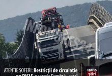 atentie-soferi:-restrictii-de-circulatie-pe-dn15,-pasarela-din-dumbravioara-–-mures!