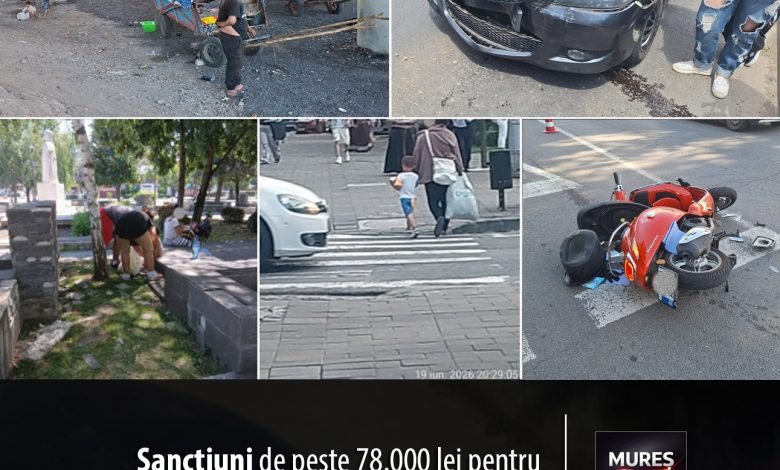 bilant-politia-locala-targu-mures:-sanctiuni-de-peste-78.000-lei-pentru-tulburarea-linistii,-depozitarea-ilegala-a-deseurilor,-cersetorie-si-nereguli-rutiere!