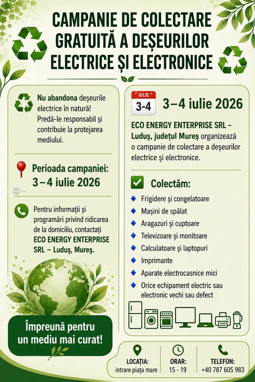 campanie-de-colectare-gratuita-a-deseurilor-electrice-si-electronice-la-ludus