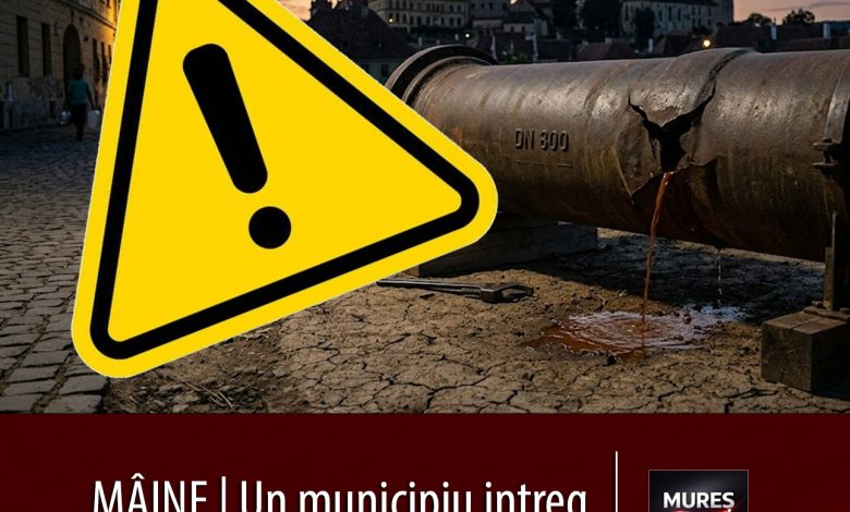 alerta:-tot-municipiul-ramane-fara-apa-potabila-joi,-25-iunie-–-sighisoara!