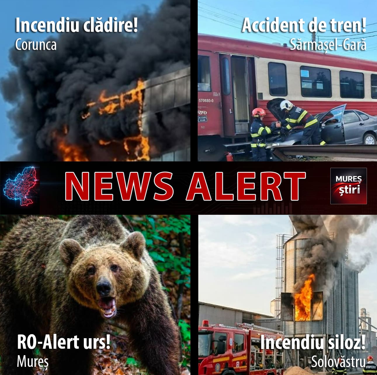 bilant-isu-mures:-70-de-interventii-ale-pompierilor-in-ultimele-24-de-ore!