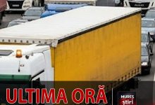 targu-mures:-trafic-blocat-pe-strada-barajului-din-cauza-unui-camion-defect!