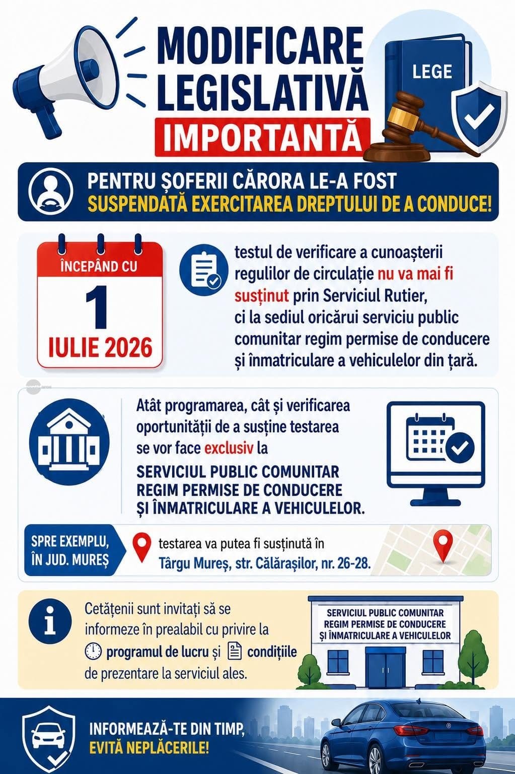modificare-legislativa-importanta-pentru-soferii-carora-le-a-fost-suspendata-exercitarea-dreptului-de-a-conduce!