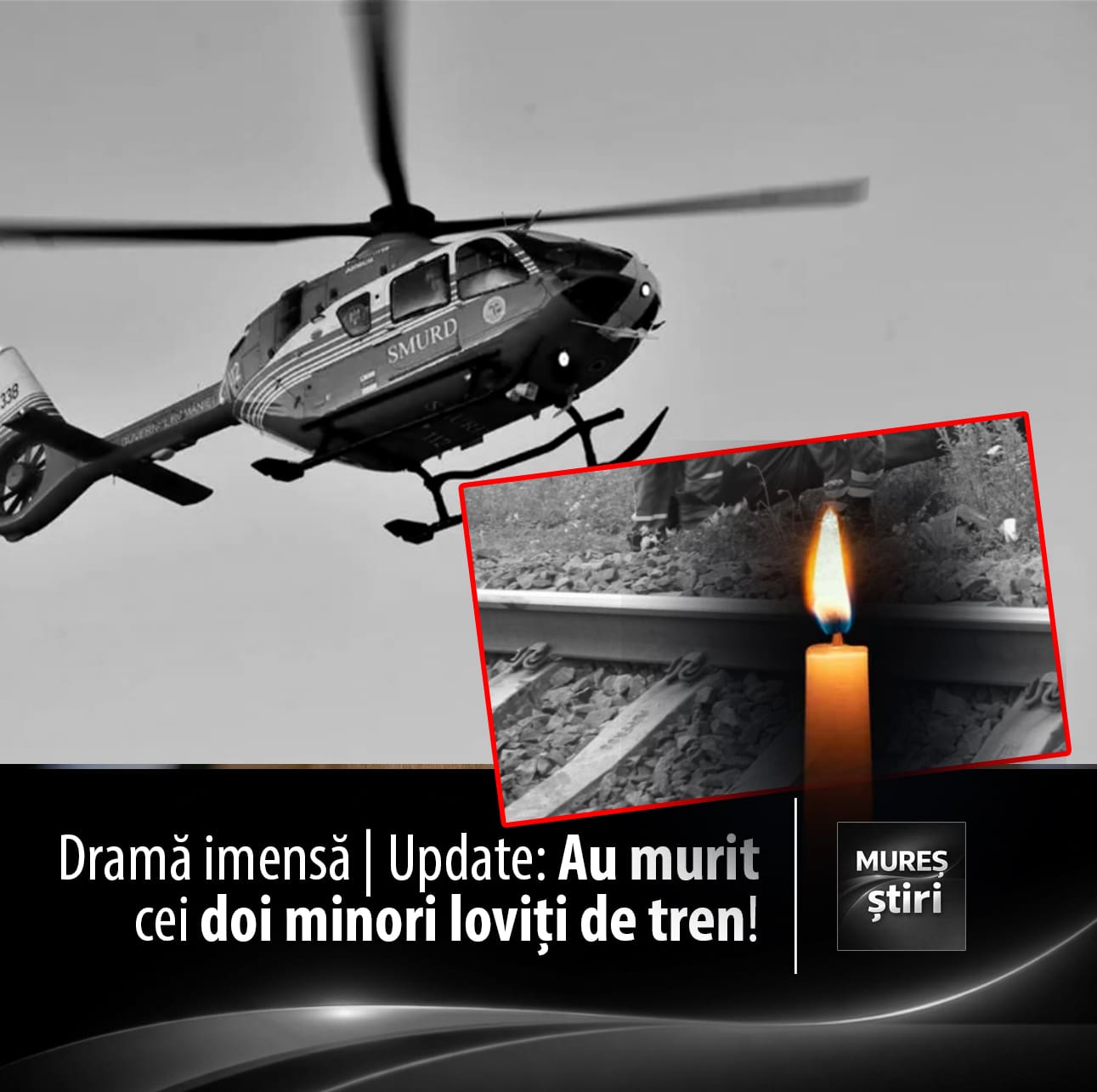 interventie-de-urgenta:-elicopterul-smurd-din-targu-mures,-solicitat-pentru-salvarea-a-doi-minori-loviti-de-tren-la-medias!