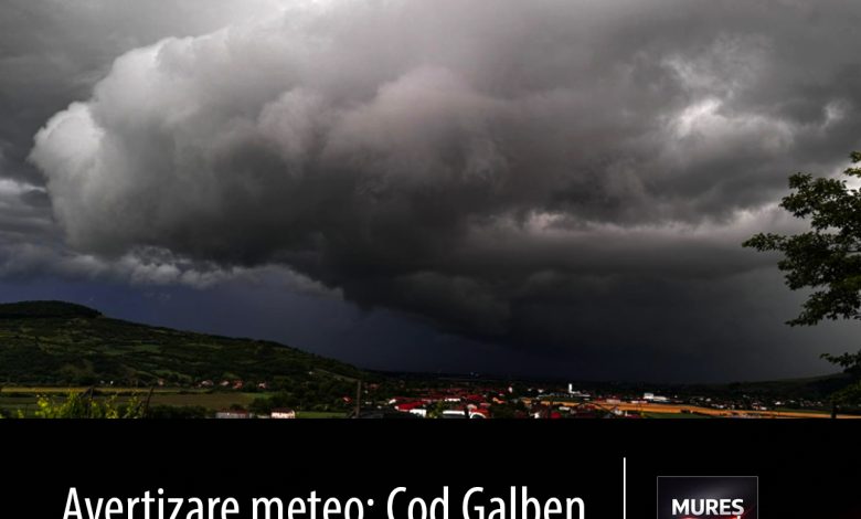 avertizare-meteo:-cod-galben-de-vreme-severa-in-judetul-mures!