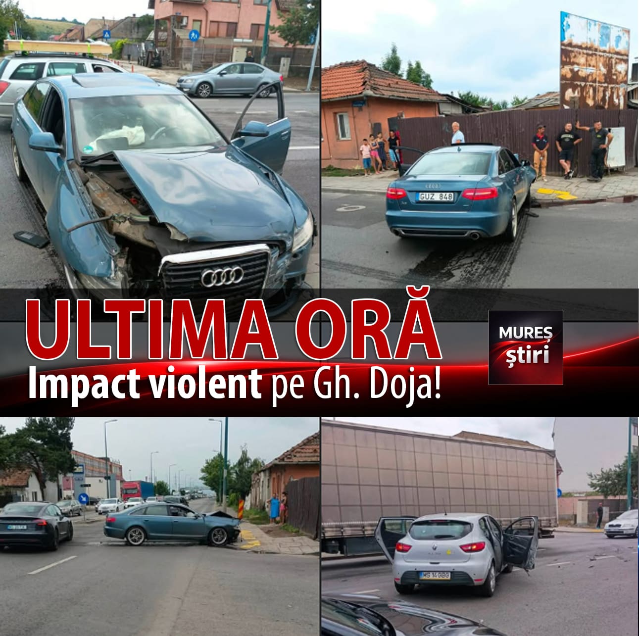 accident-rutier-cu-trei-victime-in-targu-mures,-pe-strada-gheorghe-doja!