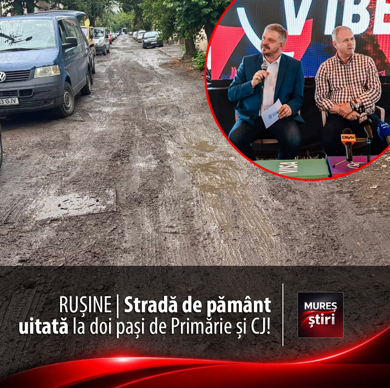 rusinea-targu-muresului-in-2026:-drumuri-de-pamant-la-doi-pasi-de-primarie-si-prioritati-distorsionate-ale-executivului!