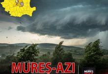 alerta-meteo:-cod-galben-de-instabilitate-atmosferica-accentuata-in-judetul-mures!