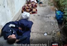 interventie-in-forta-a-politiei-locale-targu-mures:-doua-persoane,-somate-sa-paraseasca-domeniul-public-dupa-ce-si-au-improvizat-un-culcus!