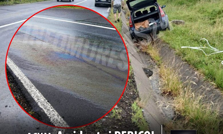 avertizare-pericol-trafic:-accident-si-carosabil-periculos-pe-dn-13a,-intre-magherani-si-sarateni!