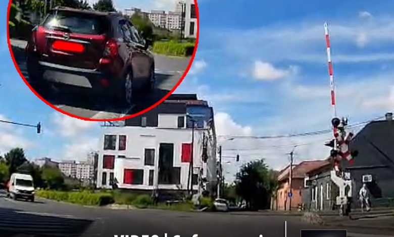 pericol-in-trafic-la-targu-mures:-un-sofer-a-ignorat-semaforul-si-a-fortat-trecerea-pe-o-zona-interzisa!-video
